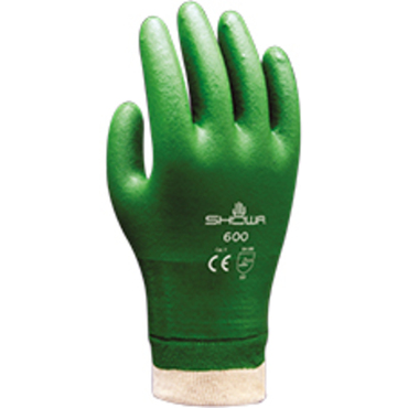 Handschoen PVC 600 groen